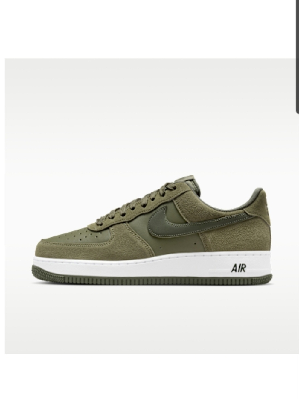 Nike Air Force 1 '07 LV8 Olive Green With Box